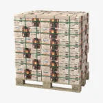 Bricchetti di lignite REKORD 10 kg in sacchetto di carta su pallet (90 x 10 kg)